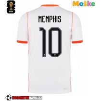 Moške Nogometnih dresov Nizozemska Memphis Depay #10 Gostujoči SP 2026 Kratki rokavi